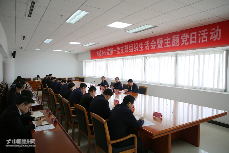 王广部参加所在党支部组织生活会和主题党日活动